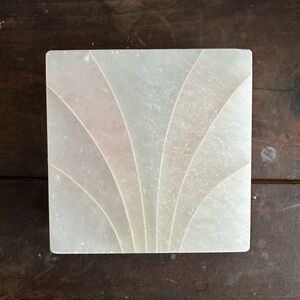 Square Marble-like trinket box (small)